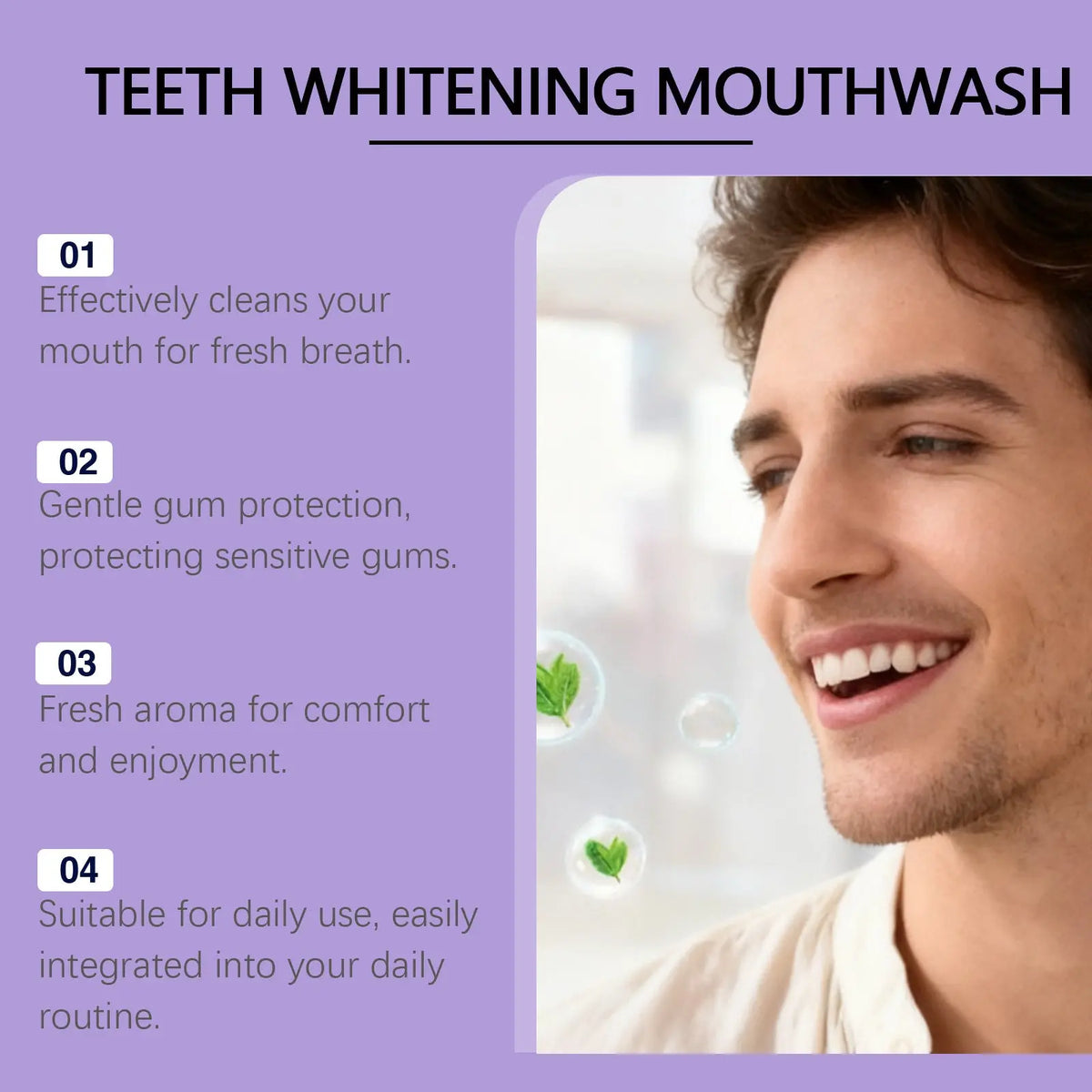 Mint Fresh Breath Mouthwash {{Product vendor}}